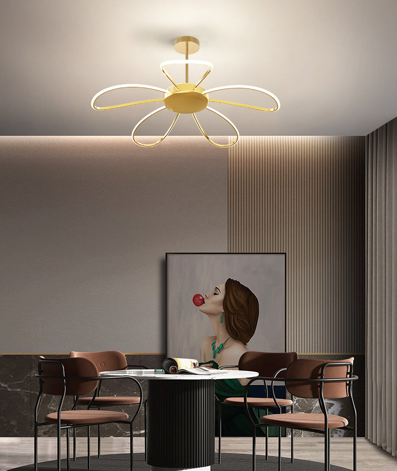 Lampada del lampadina a fiore Simple Metal Living Soggio