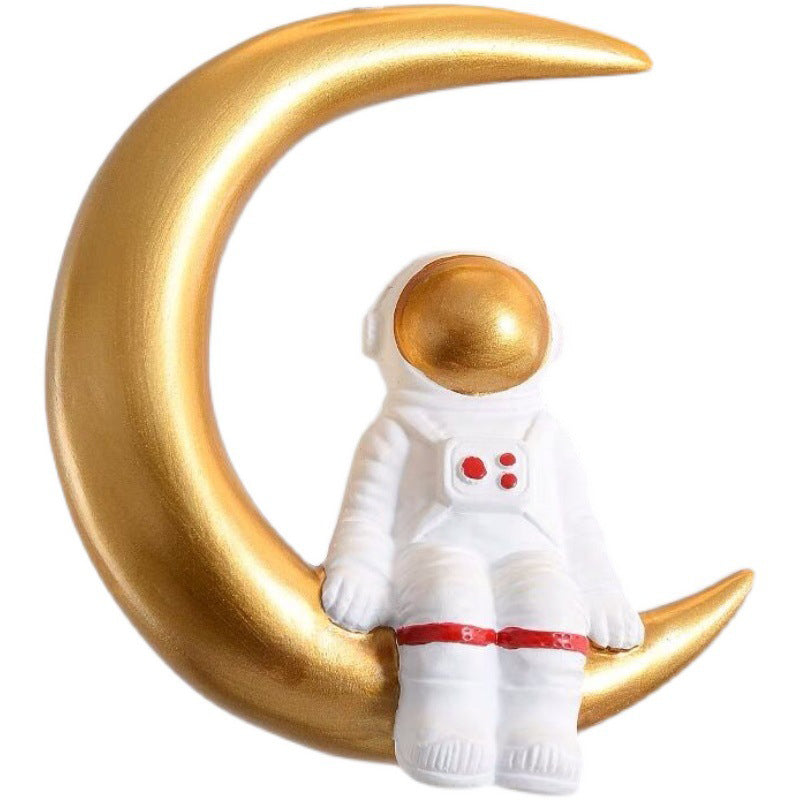 White Glass Balloon Ceiling Lamp Childrens Style Flush Mount Lighting with Resin Toy