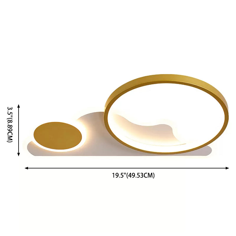 Sun and Cloud Acrylic Flush Mount Minimalist Cartoon LED Ceiling Flush Light for Kids Room