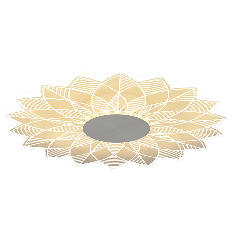 Ultrathin Acrilico Flush Mount Light Minimalista LED Clear Flushmount per Hallway