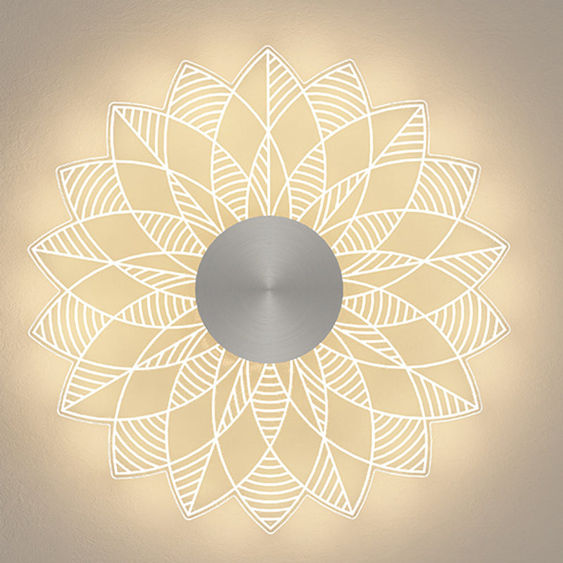 Ultrathin Acrilico Flush Mount Light Minimalista LED Clear Flushmount per Hallway