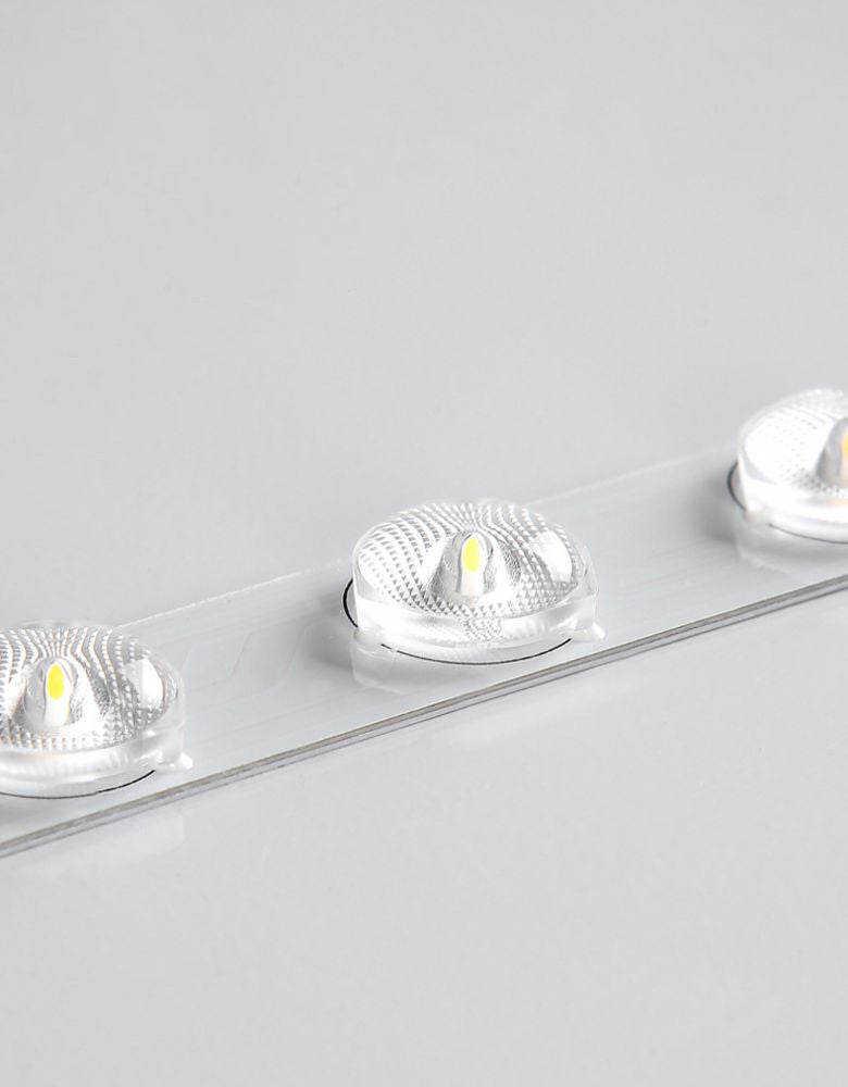 Plafonnier nordique en bois foncé pour salle à manger, luminaire de plafond avec abat-jour oblong en acrylique