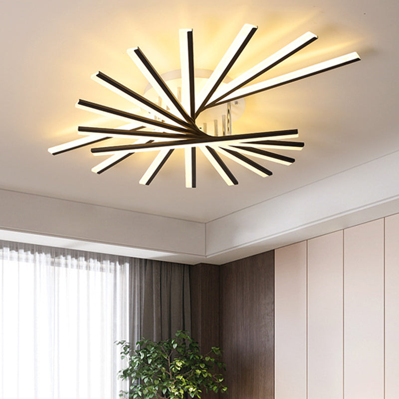 Sputnik LED LED Flush Chandelier MODER