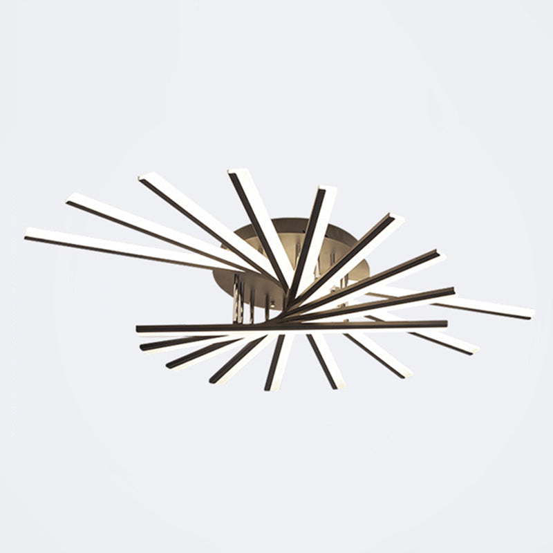 Sputnik LED LED Flush Chandelier MODER