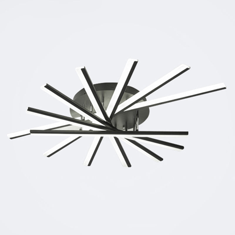 Sputnik LED LED Flush Chandelier MODER