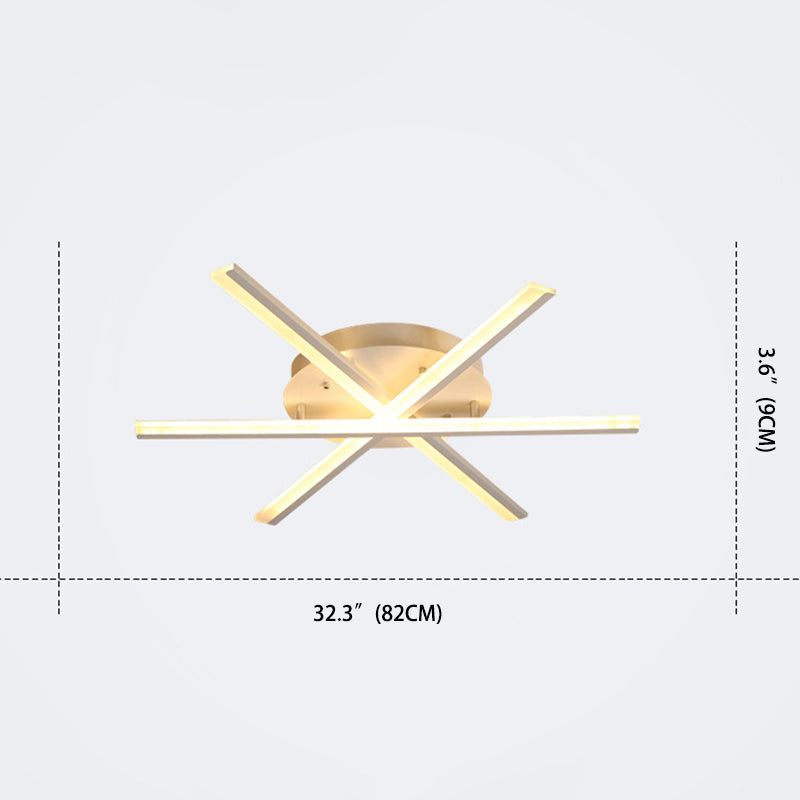Sputnik LED LED Flush Chandelier MODER