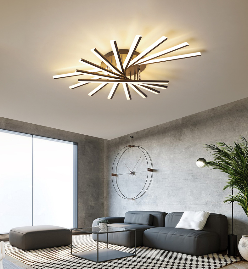 Sputnik LED LED Flush Chandelier MODER