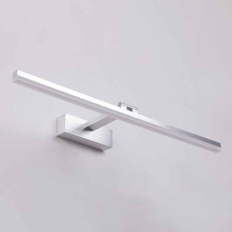 Gewapende lineaire ijdelheid lamp Noordse extravagante stijl aluminium legering enkele ijdelheid licht