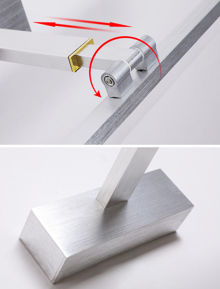 Gewapende lineaire ijdelheid lamp Noordse extravagante stijl aluminium legering enkele ijdelheid licht