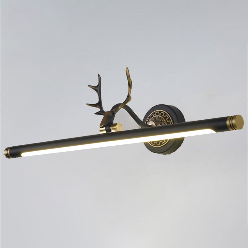 Lampe à vanité linéaire armée American Style Copper Single Vanity Light