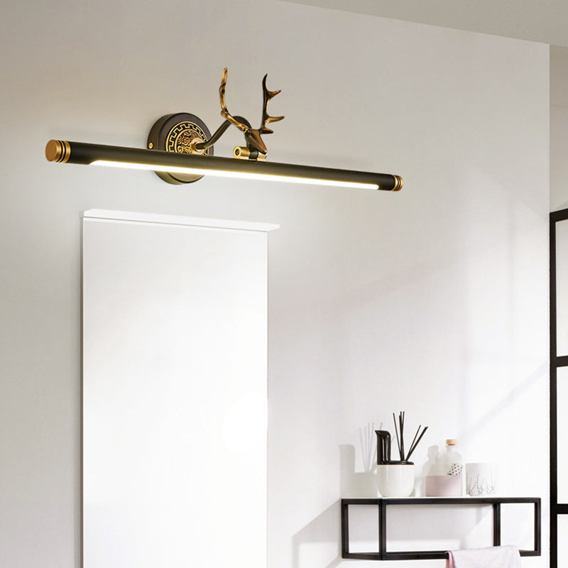 Lampe à vanité linéaire armée American Style Copper Single Vanity Light