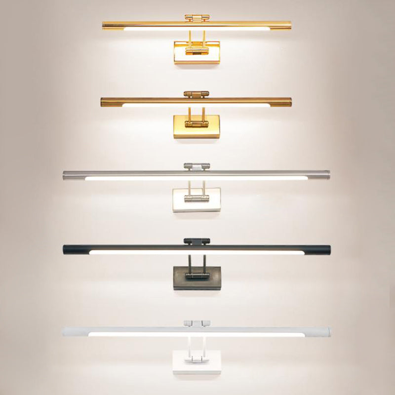 Luce di vanità lineare armato di lusso chiaro Lampada vanità vanità singola