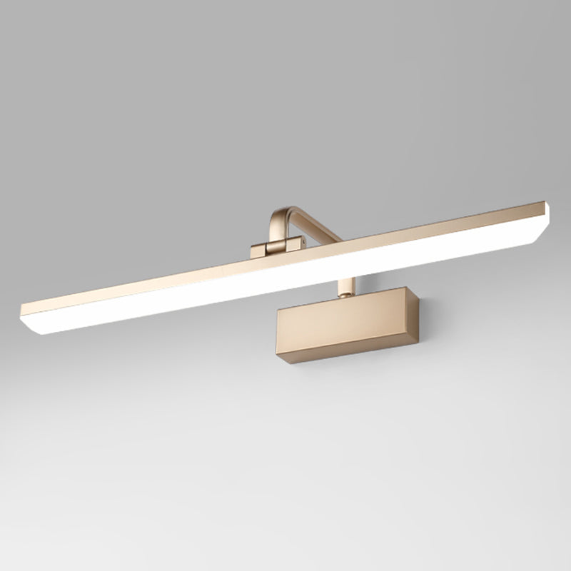 Armed LED Vanity Lamp Nordic Light Extravagant Style Metal Single Vanity Light