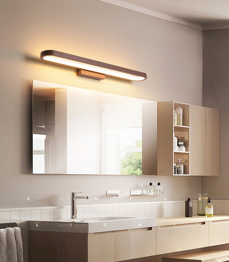 Modern Minimalist Style Rectangular Vanity Wall Lights Acrylic Single Vanity Lamp