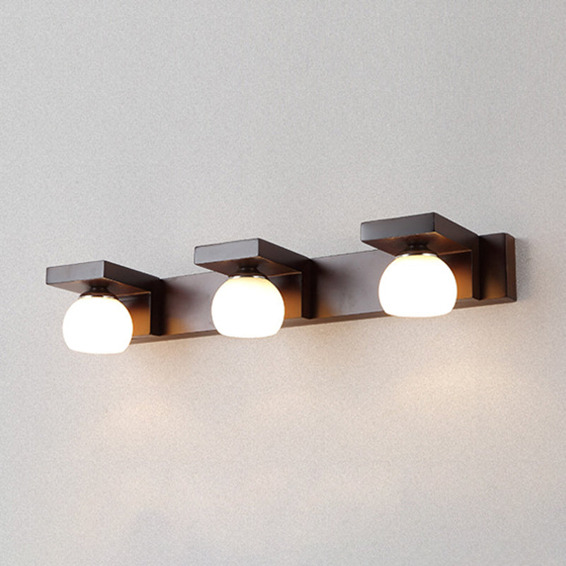 Cubic Vanity Light Modern Minimalist Style Wood Vanity Lamp