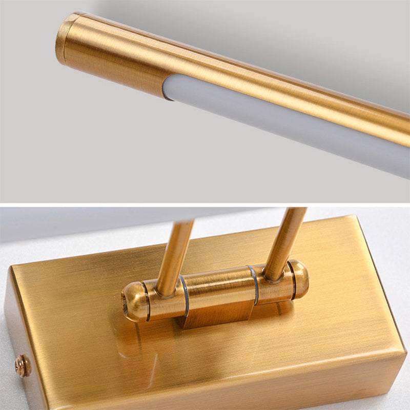 Luce di vanità lineare armato di lusso chiaro Lampada vanità vanità singola