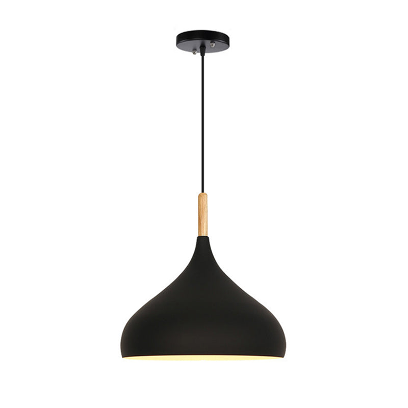 1 lumière en larme de larme suspendue