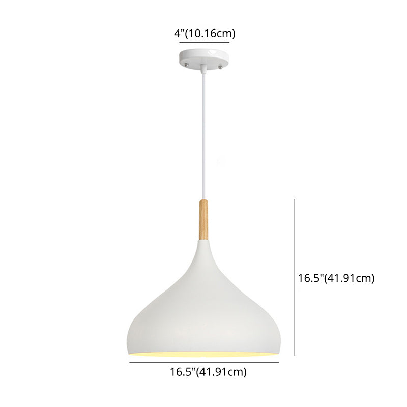 1 lumière en larme de larme suspendue