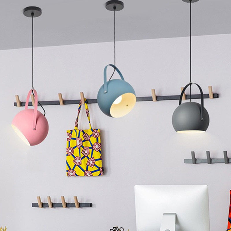1 leichte Ballhängung Lichter Nordic Style Eisendecke mit hängenden Kabel für das Restaurant