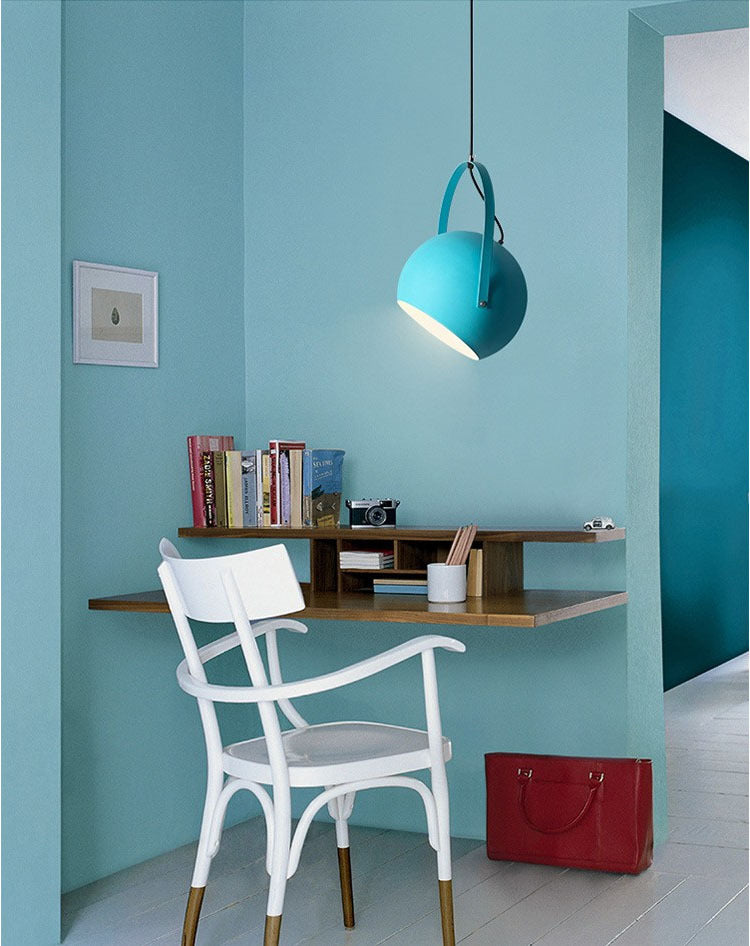 1 leichte Ballhängung Lichter Nordic Style Eisendecke mit hängenden Kabel für das Restaurant