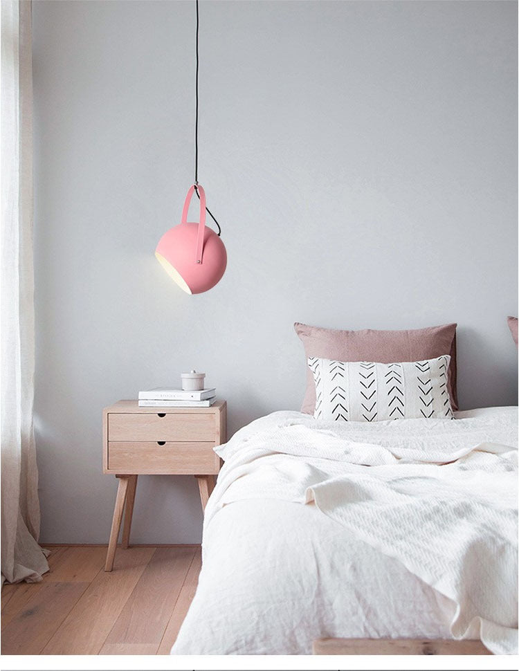 1 leichte Ballhängung Lichter Nordic Style Eisendecke mit hängenden Kabel für das Restaurant