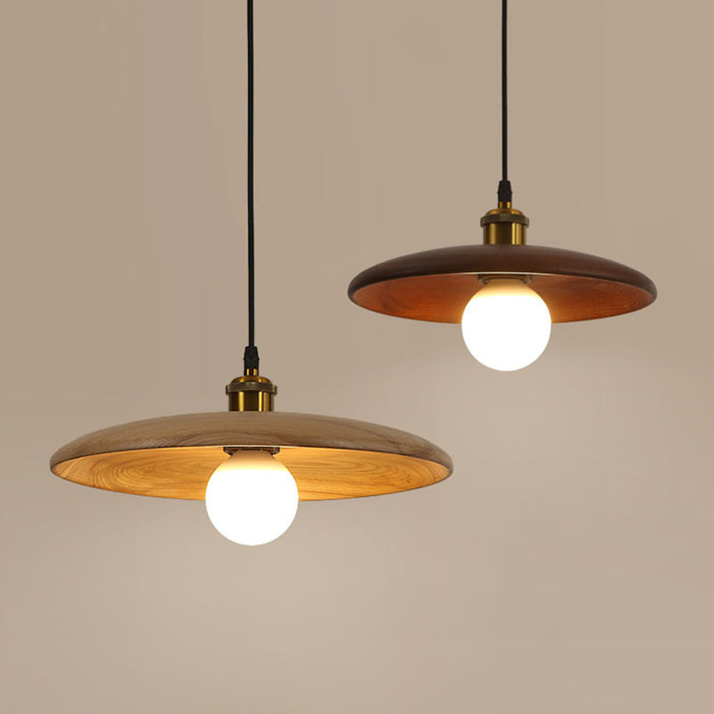 Lampada a sospensione a sospensione a sospensione moderna a sospensione a sospensione in legno.