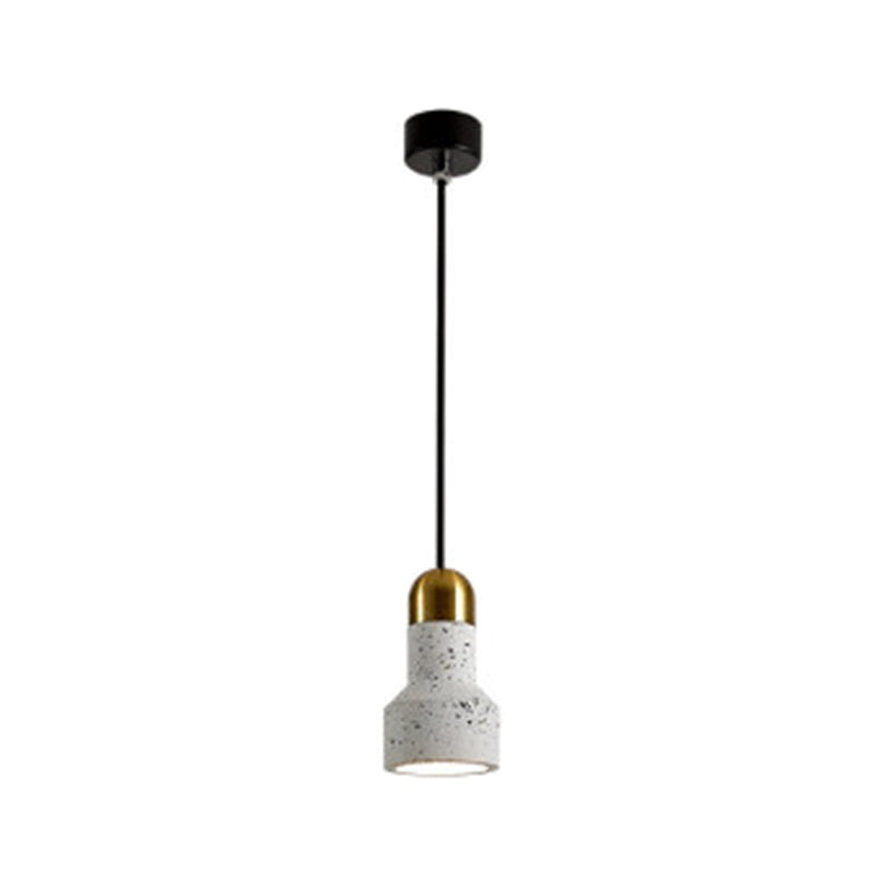 Swag Suspension Pendant Light Contemporary Style Stone Pendant Lighting Fixture