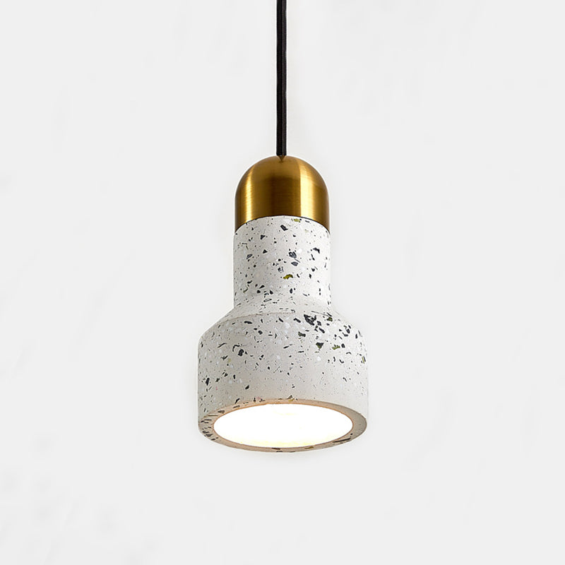 Swag sospensione a sospensione Luce contemporanea in stile Stone Stone Apparecchiatura