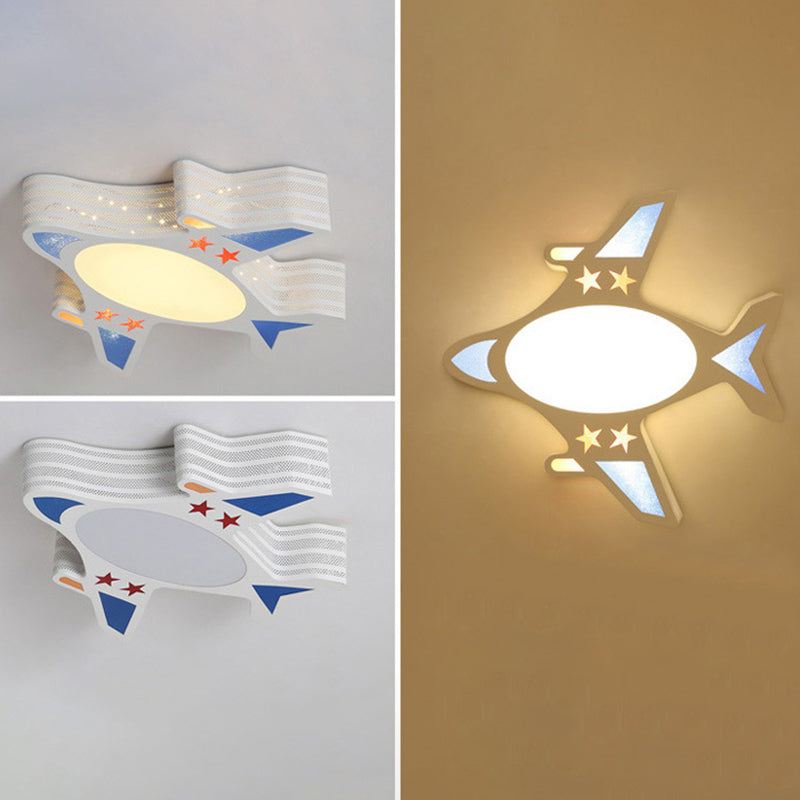 Cartoon Shaped Children Room LED Ceiling Light Kindergarten Acrylic Lighting Fixture for Bedroom