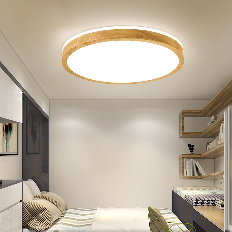 Round Flush Mount Ceiling Light Ultra-Contemporary Acrylic Ceiling Mount Chandelier for Bedroom