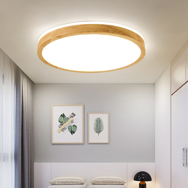 Round Flush Mount Ceiling Light Ultra-Contemporary Acrylic Ceiling Mount Chandelier for Bedroom
