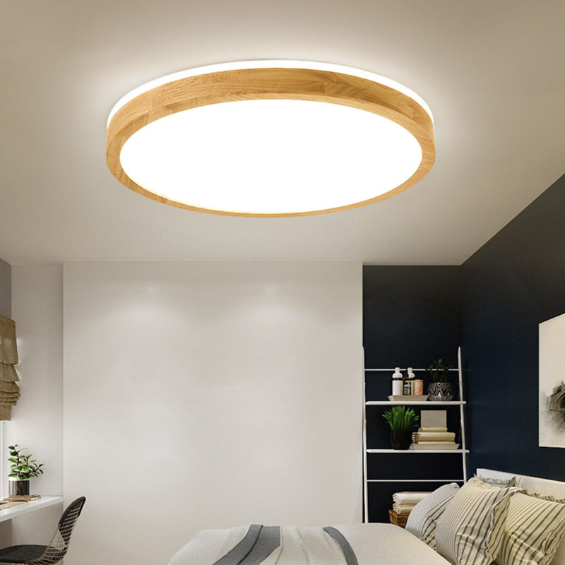 Round Flush Mount Ceiling Light Ultra-Contemporary Acrylic Ceiling Mount Chandelier for Bedroom