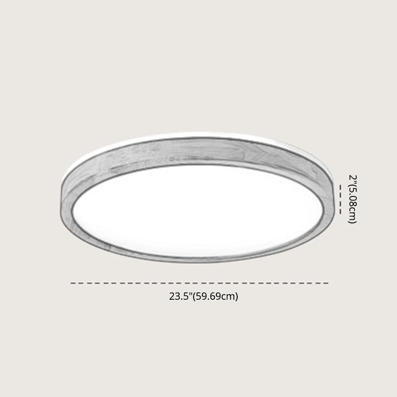 Round Flush Mount Ceiling Light Ultra-Contemporary Acrylic Ceiling Mount Chandelier for Bedroom