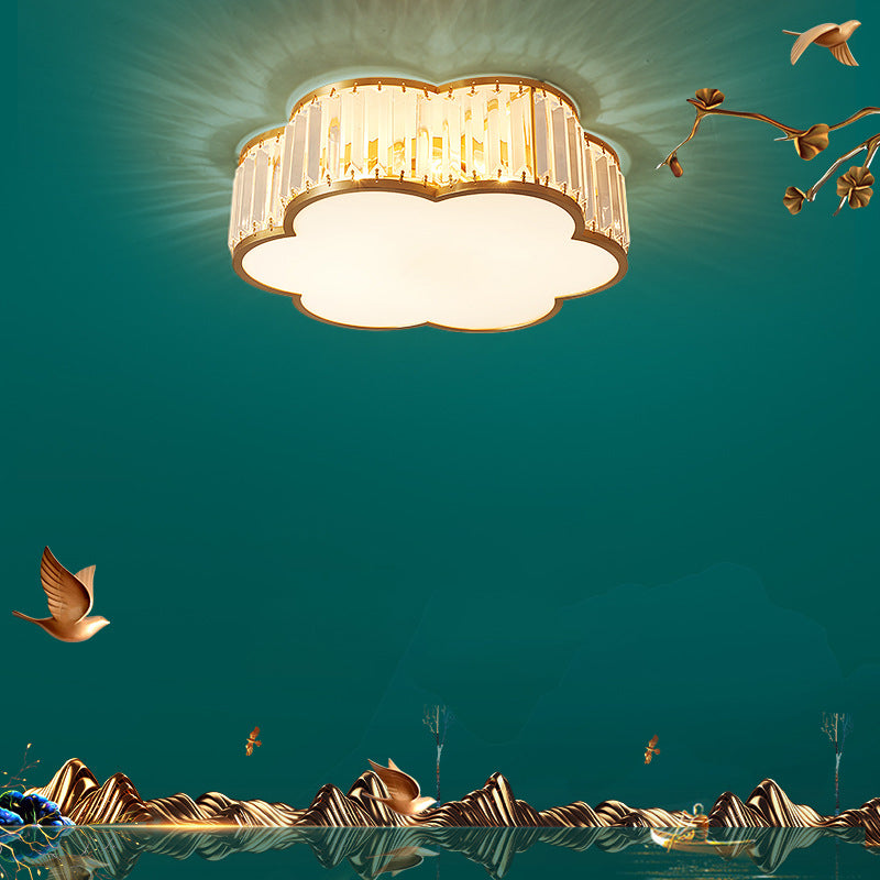 Accesorios de luz de techo de cristal minimalistas de iluminación de techo de cristal para Hallway