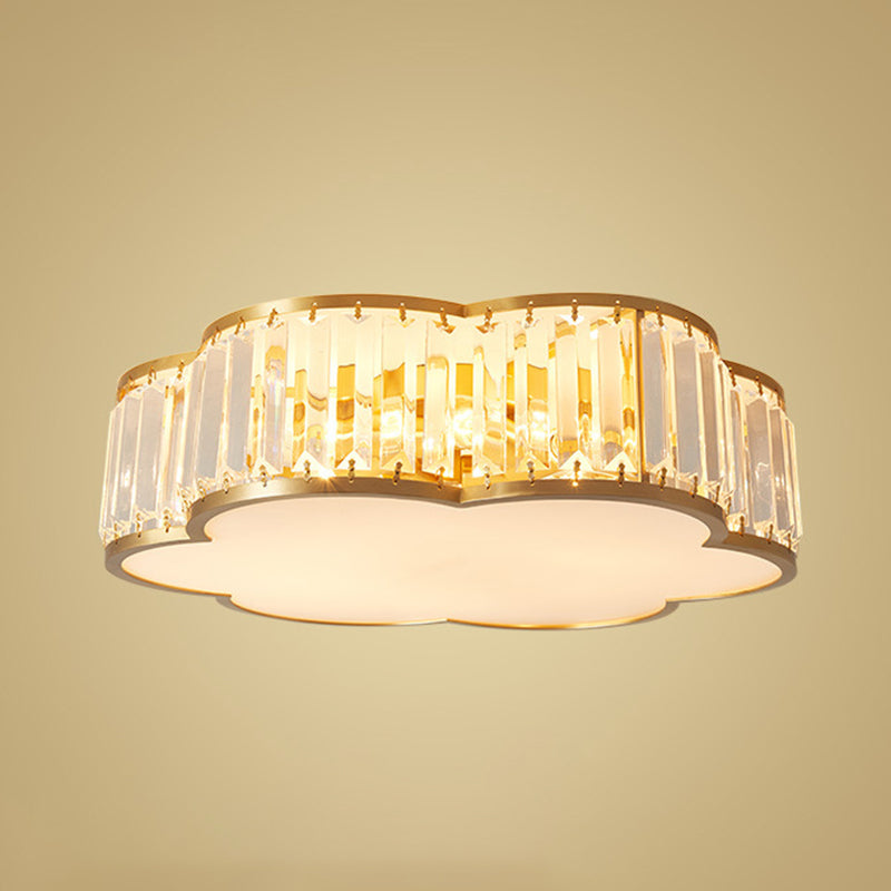 Accesorios de luz de techo de cristal minimalistas de iluminación de techo de cristal para Hallway