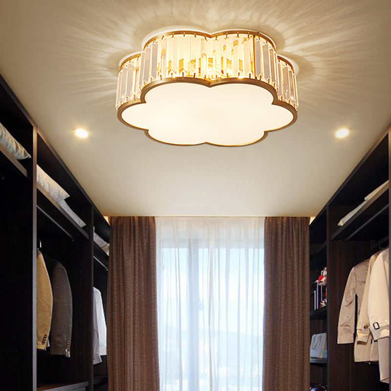 Accesorios de luz de techo de cristal minimalistas de iluminación de techo de cristal para Hallway