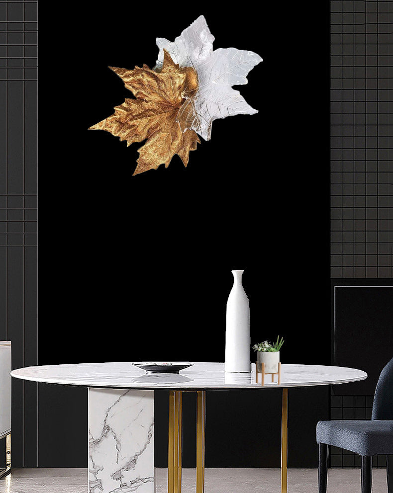 Bladvorm Wandverlichting Ideeën Noordse kunstmuurlicht SCONCE VOOR BEDBADE COORNE