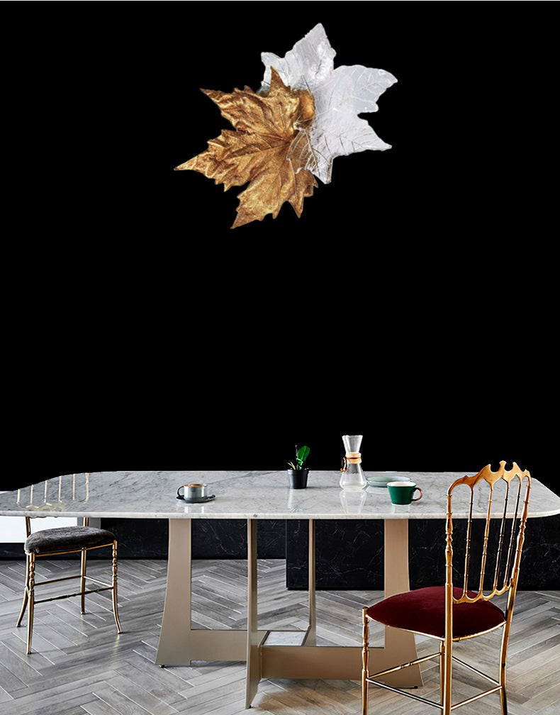 Bladvorm Wandverlichting Ideeën Noordse kunstmuurlicht SCONCE VOOR BEDBADE COORNE