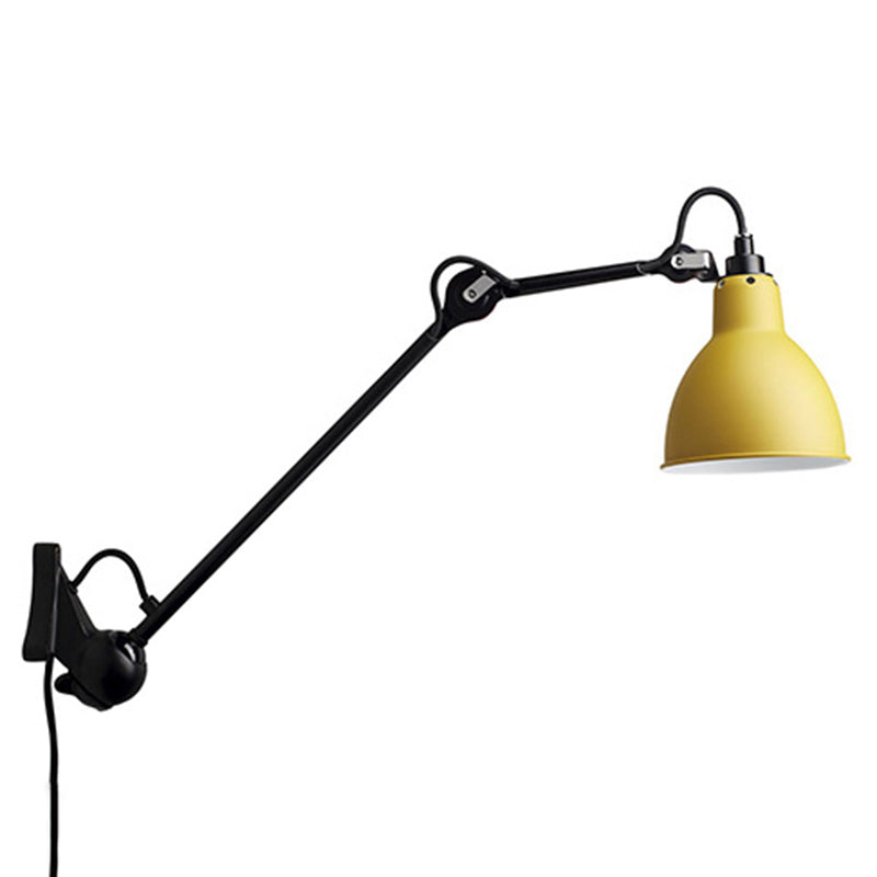 Swing Arm Wall Lamp Industrial Style 1 Light Sconce Light Fixture for Hotel Corridor