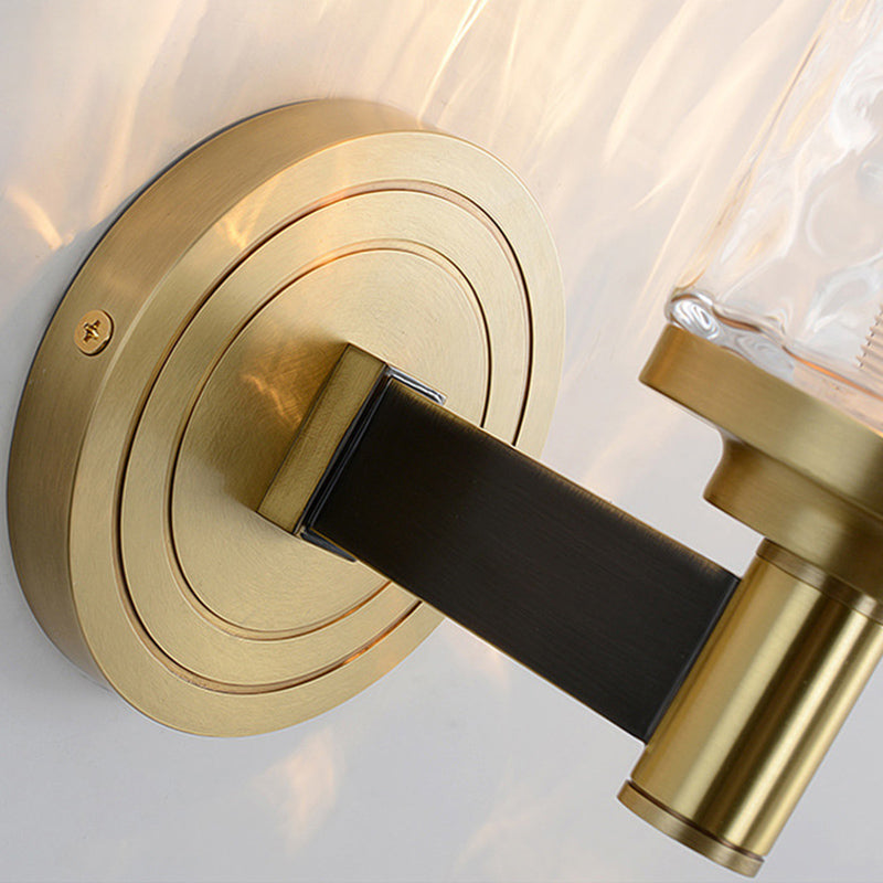 Modern Simplicity Wall Sconce Brass Up Light Sconce Lighting for Bedroom Living Room