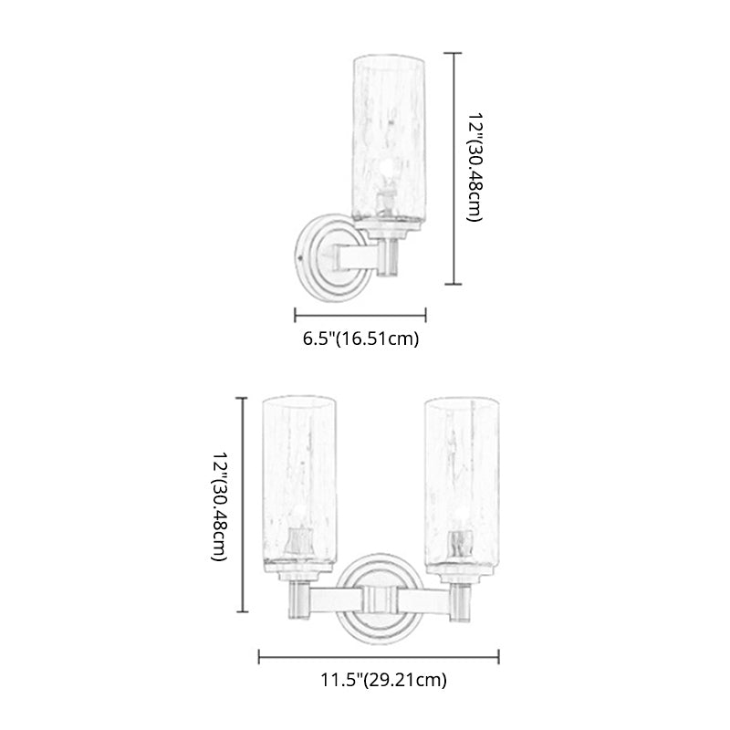 Modern Simplicity Wall Sconce Brass Up Light Sconce Lighting for Bedroom Living Room