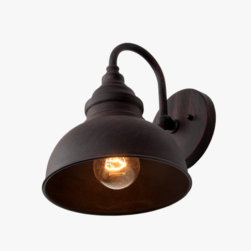 Industrial Outdoor Wall Sconce Metal Barn Sconce Wall Lighting for Balcony Backyard
