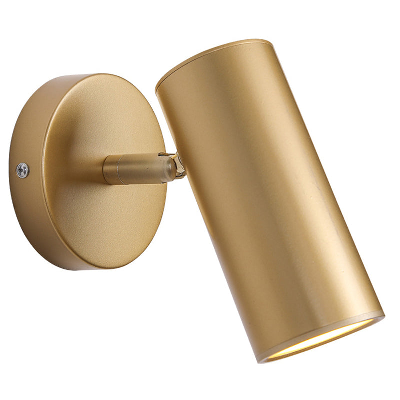 Cylinderical Sconce Light Fixture Modern Luxuru Style 1 Light Sconces