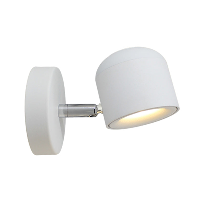 Armed Sconce Light Fixture Modern Minimalist Style Aluminum 1 Light Sconces