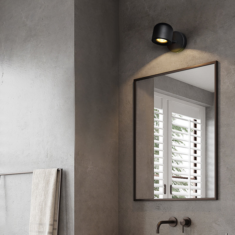 Armed Sconce Light Fixture Modern Minimalist Style Aluminum 1 Light Sconces