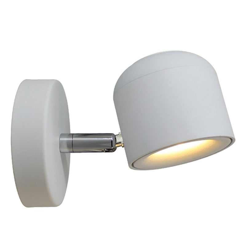 Armed Sconce Light Fixture Modern Minimalist Style Aluminum 1 Light Sconces