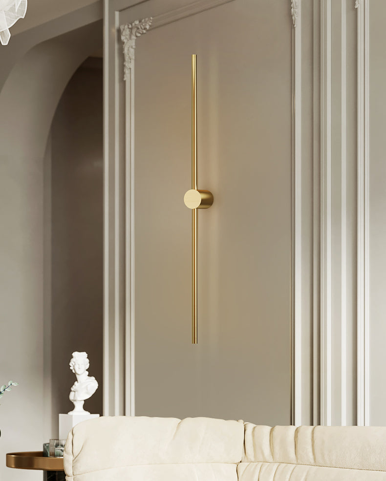 Light Extravagant Style Linear Wall Light Sconces Copper Wall Lights