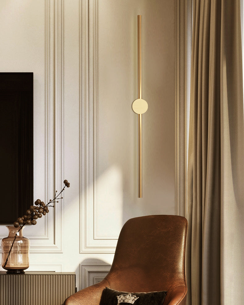 Light Extravagant Style Linear Wall Light Sconces Copper Wall Lights