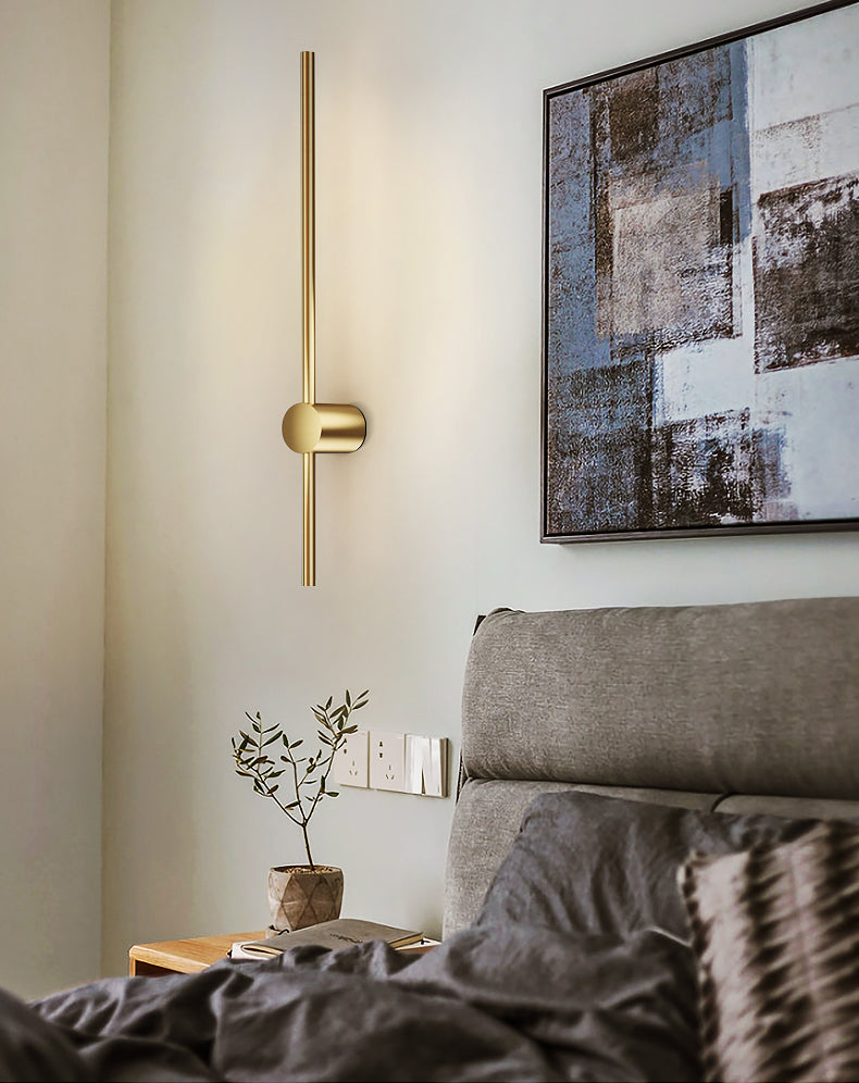 Light Extravagant Style Linear Wall Light Sconces Copper Wall Lights