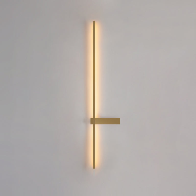 Modern Minimalist Style Linear Wall Light Sconces Aluminum Wall Light